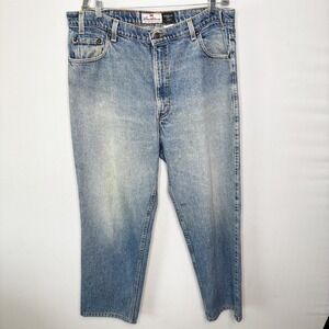 Vintage Levi Strauss Signature 530 Regular Fit Light Wash Ankle Jeans 40x28